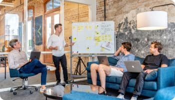 Entrepreneurs Collaborating